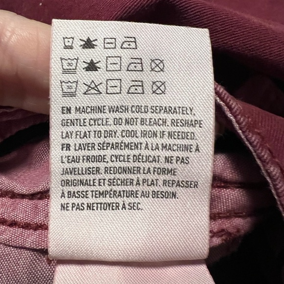 American Eagle Stretch Midi Chino shorts womens size 4 - Picture 5 of 7